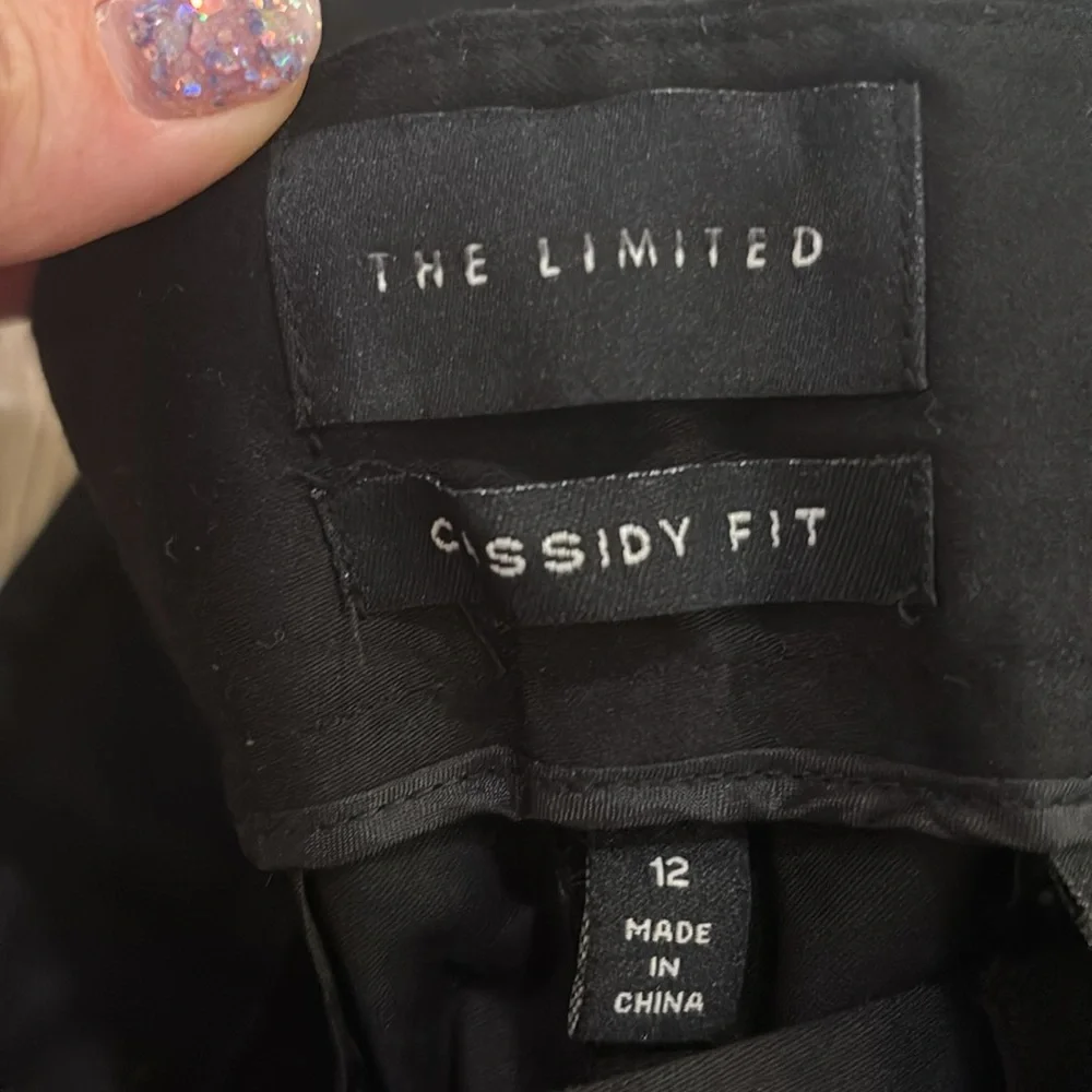 The Limited Women's Black Bermuda Shorts Cassidy Fit size 12
